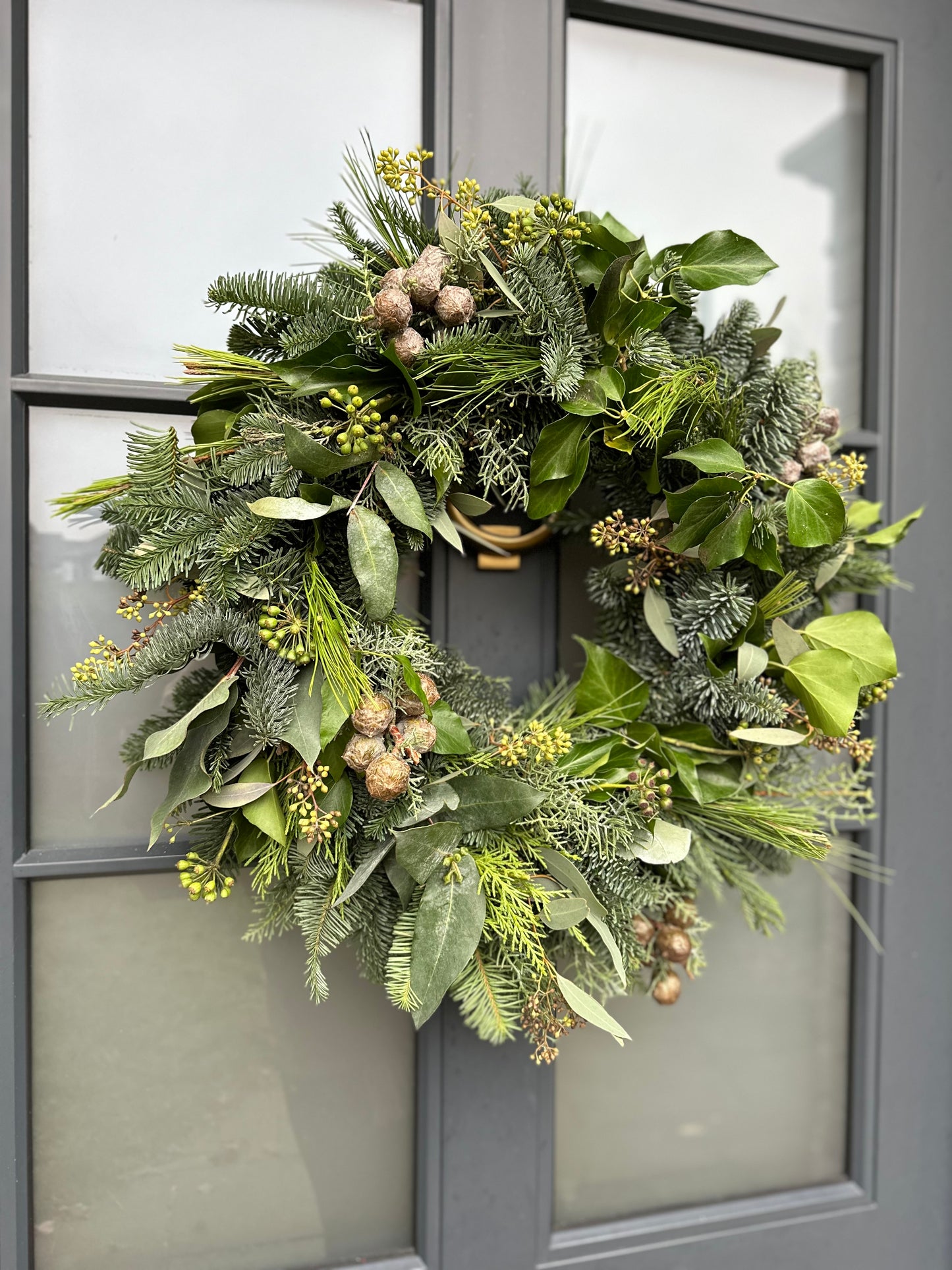 Simply Having a Wonderful Christmas Wreath