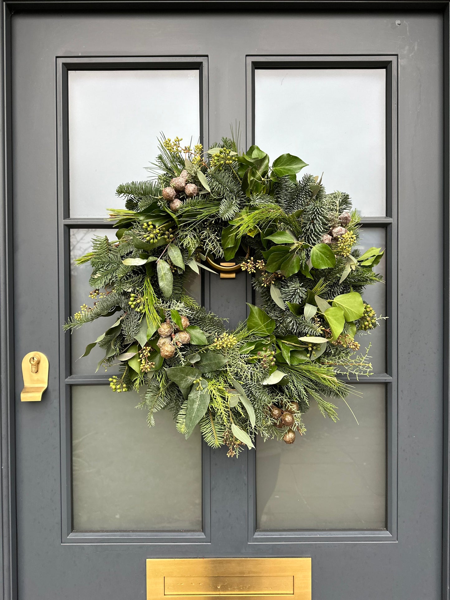 Simply Having a Wonderful Christmas Wreath