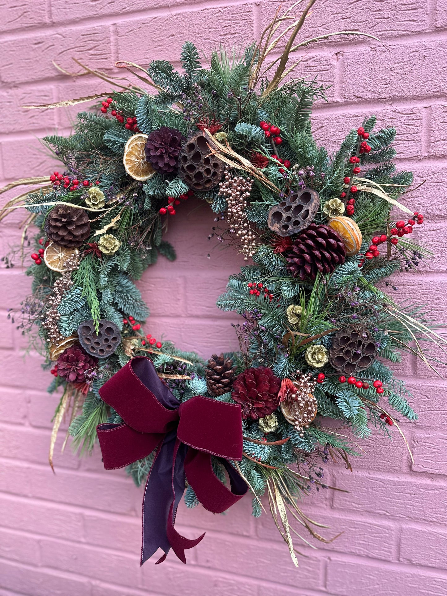 Ruby Festive wreath image 0